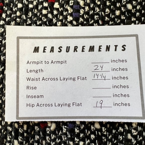 Lafayette 148 Tweed Pencil Skirt Black White Wool Blend Career size 4 - Picture 10 of 10